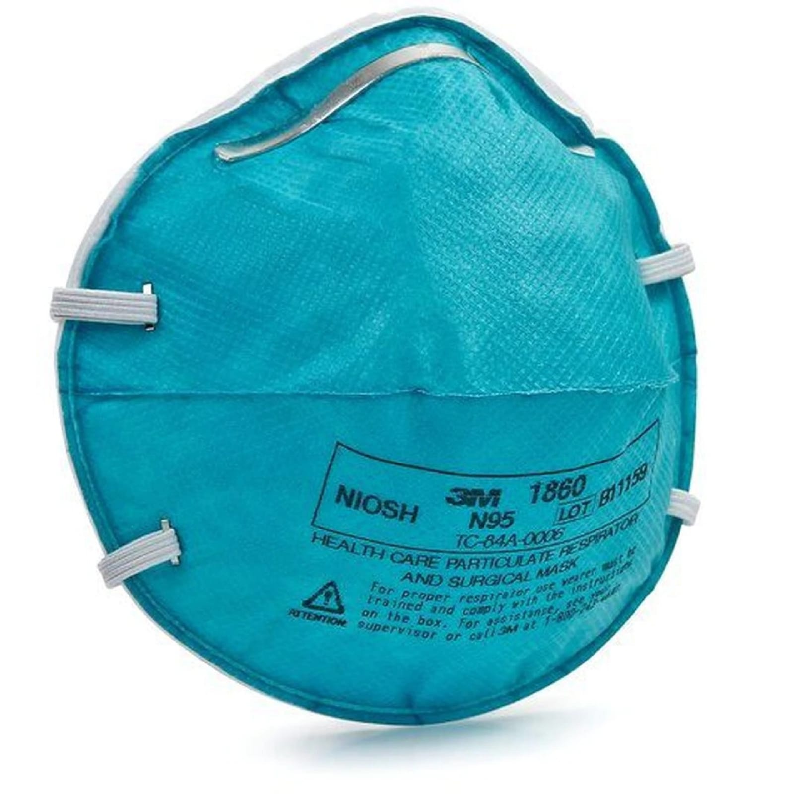 3M 1860 N95 Surgical Mask